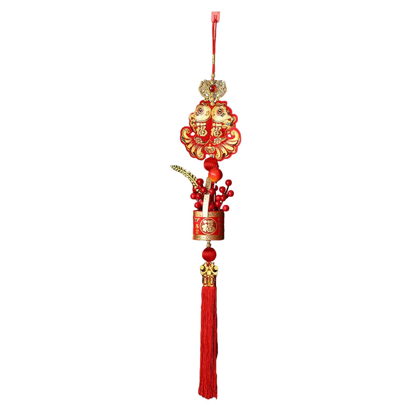 Ojiva® Chinese New Year Hanging Decorations Charms for Celebration | The 2026 Horse Lunar New Year Decoration Easily Hang On Walls, Doors, Furniture, Or Any Desired To Instantly Create A Warm-image-9