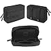 FUNANASUN Tactical Molle Admin Pouch, Molle EDC EMT Utility Gadget Gear Pouches Map Pocket Military Water-Resistant Tool Molle Pouchs Accessories Black