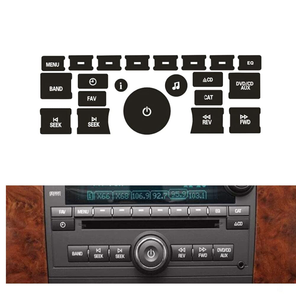 Auto Klima Control Aufkleber Set - Knopf Overlay Für T5 T6 Innenraum