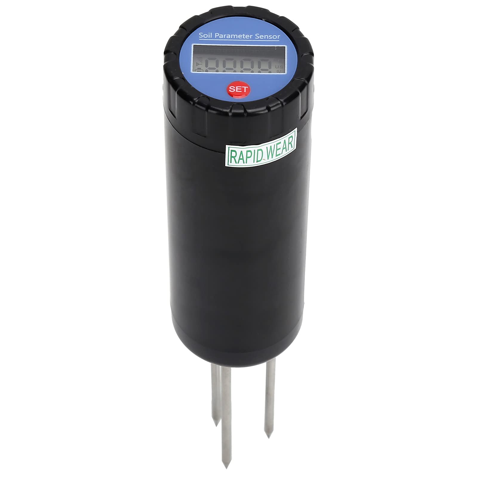 Probador de Suelo de 3 Sondas de Acero Inoxidable 304, Conductímetro de Humedad del Suelo de Alta Precisión para los Amantes de la Jardinería