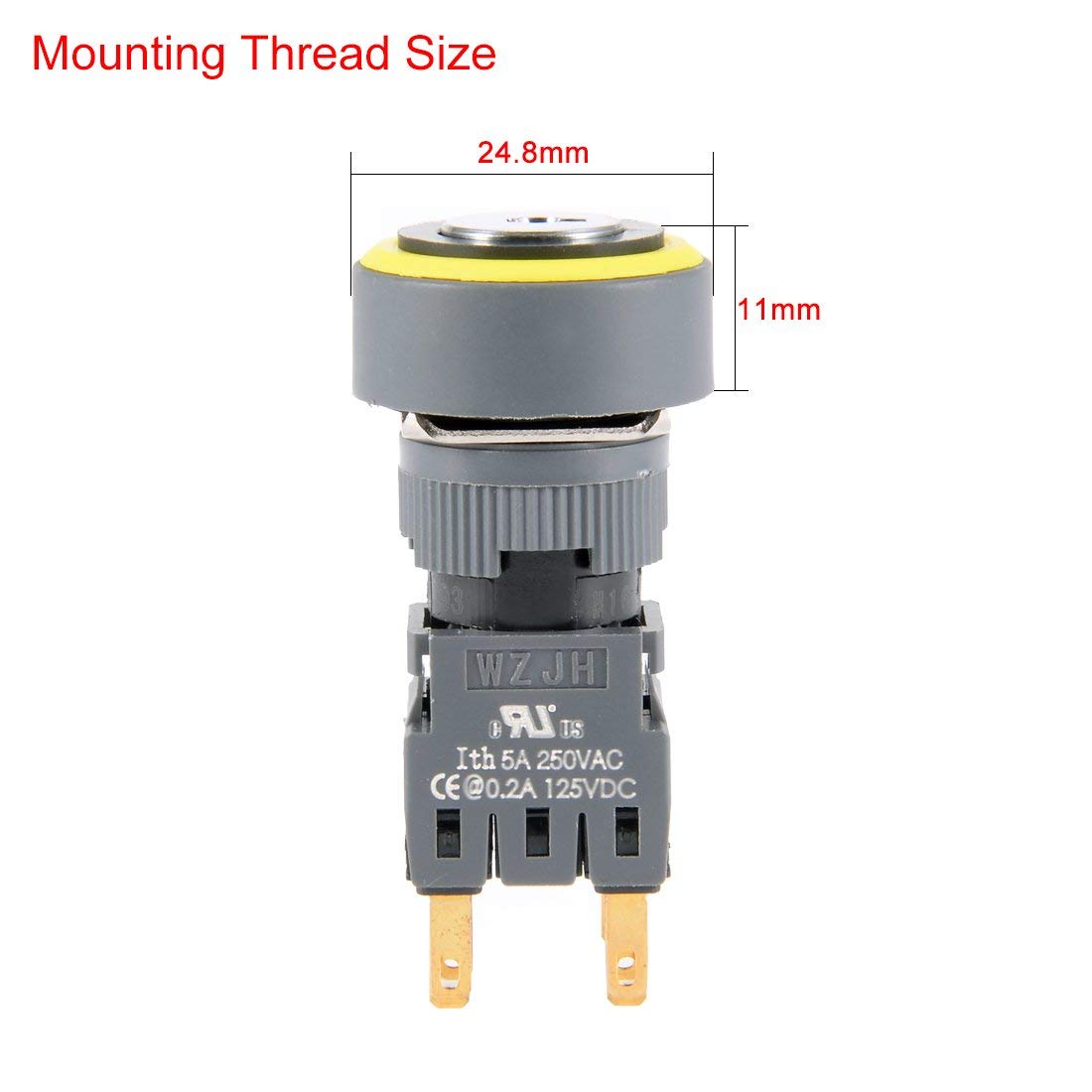 2 Pz Interruttore Selettore Posizione On/off Torsione 2