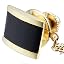 Gold + Black Enamel