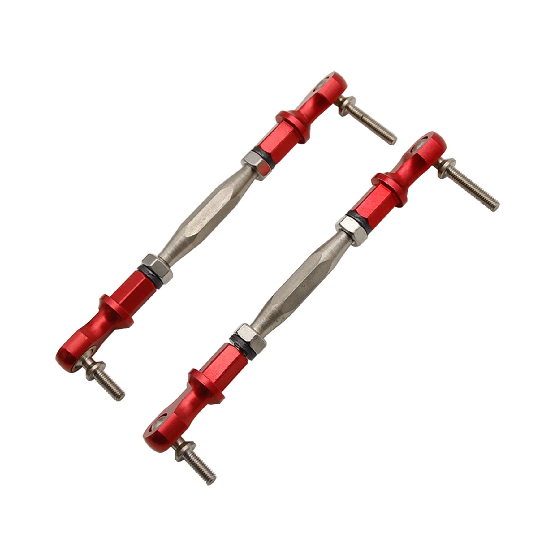 FLMLF Lega Sterzo Tenditore Tirante Rosso per 1/5 RC HPI Baja RV KM 5B 5T 5SC RC Ricambi Auto