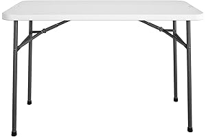 COSCO Slim Folding Table: Space-Saving Versatility for Portable Utility