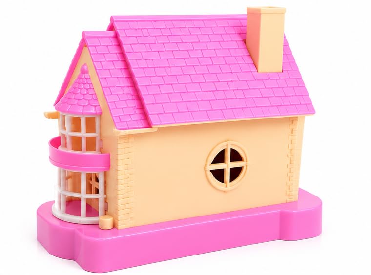 Image of Puppy House Coin Bank Toy for Kids | Automatic Coin Eating Dog Money Saving Box | Wind-Up Interactive Piggy Bank | Educational Gift for Boys & Girls (Pink)