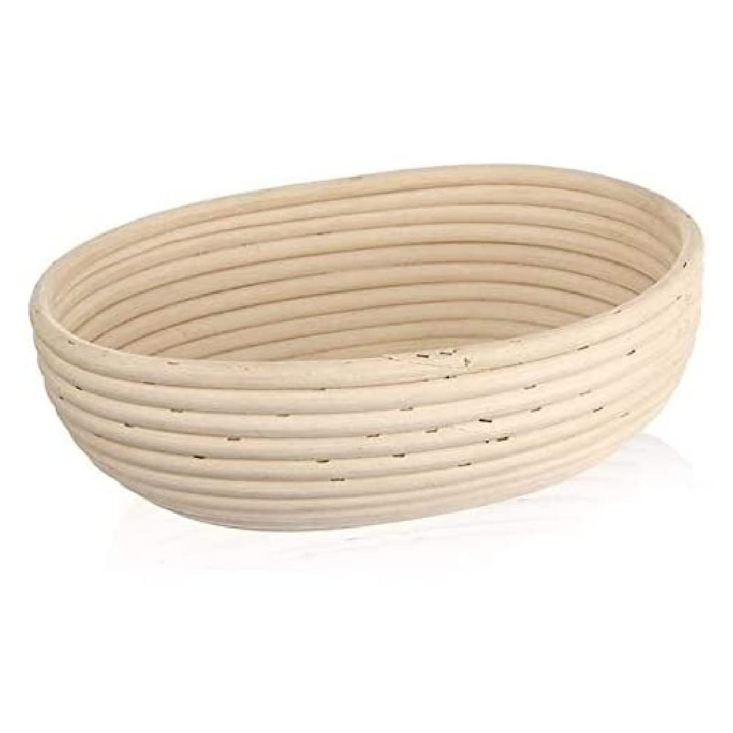 Koszyk rattanowy do wyrastania garowania chleba ciasta na chleb 1,5kg 28x22x9 cm