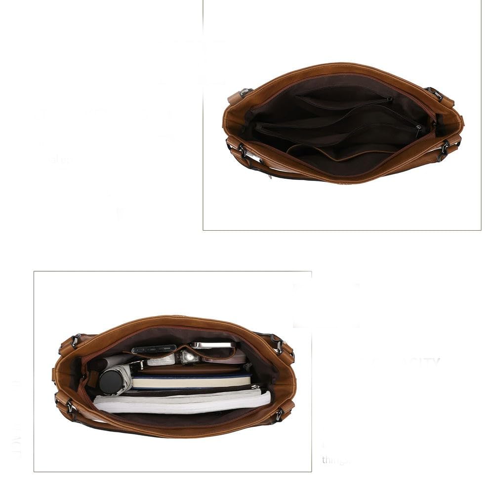 Bolsos ZBDZSW para Mujer, Bolsos de Hombro Elegantes, Bolsos Tipo Hobo, Bolsos de Mano Coffee