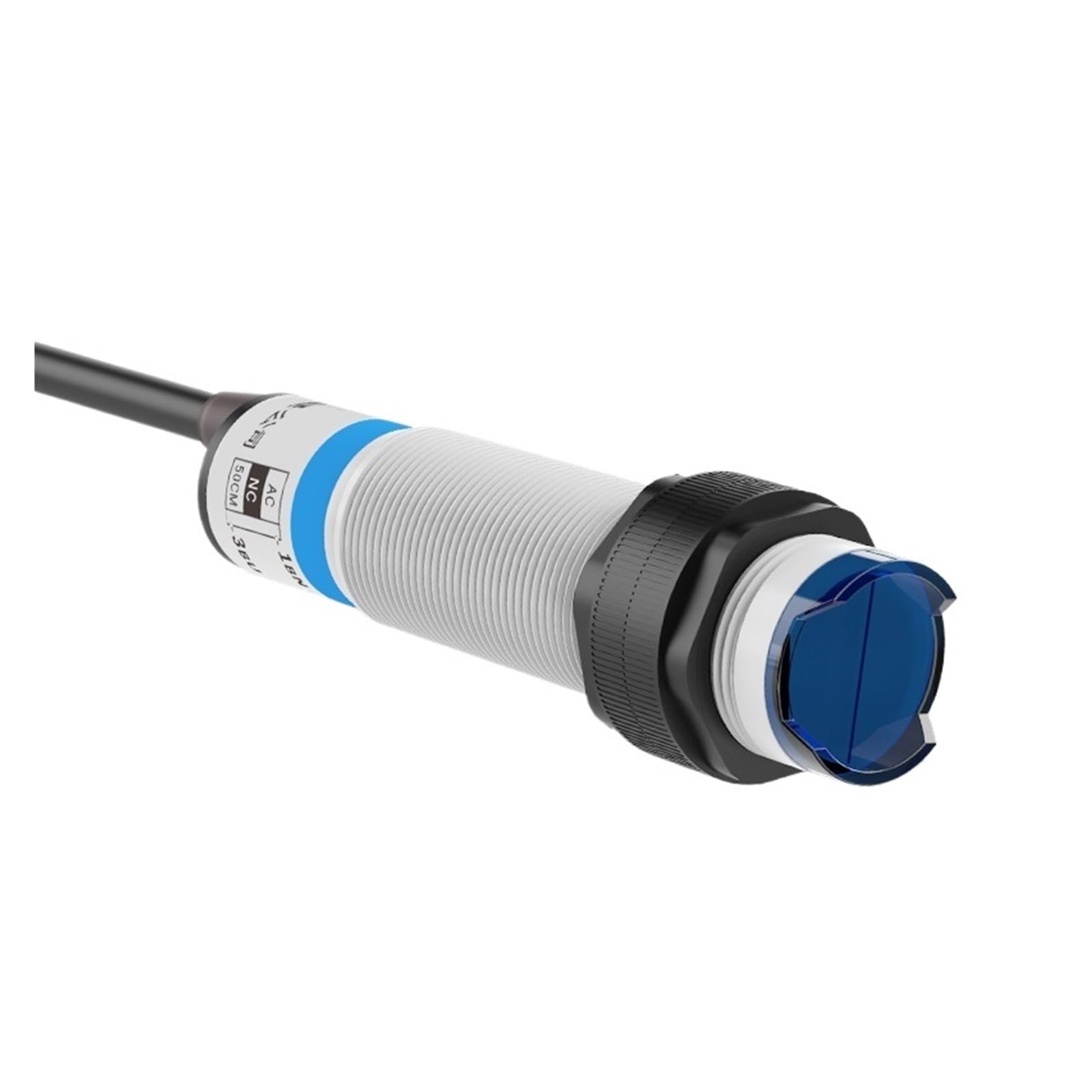 Infrarot-Fotoelektrischer Sensor, diffuse Reflexion, Erfassungsabstand 10–50 cm, E3F-Serie, 10–30 VDC, NPN, PNP-Lichtschranke(50CM AC2-wire NO)