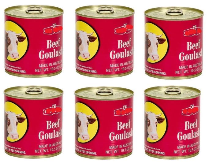 Beef Goulash, 10.5 oz, Pack of 6, 300g Each