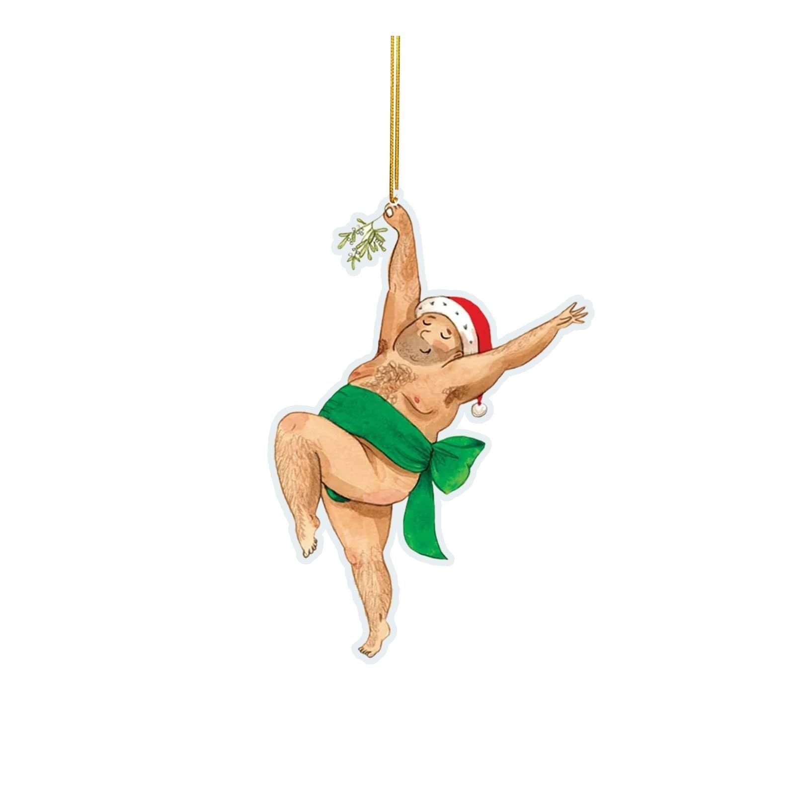 Male dancer christmas ornament Clearance