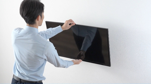 Amazon.co.jp: サンワダイレクト 壁掛け金具 43インチ対応 耐荷重15kg