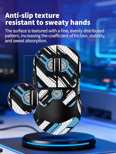 Protector para Logitech G PRO X Superlight 2 DEX Azul Negro miniatura 3
