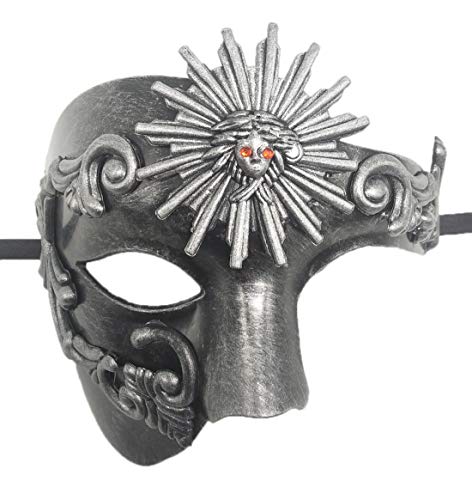 Coolwife Masque de Mascarade Vintage pour fête d'hélios de Bal de Bal de Fin d'année - - Taille Unique Cover