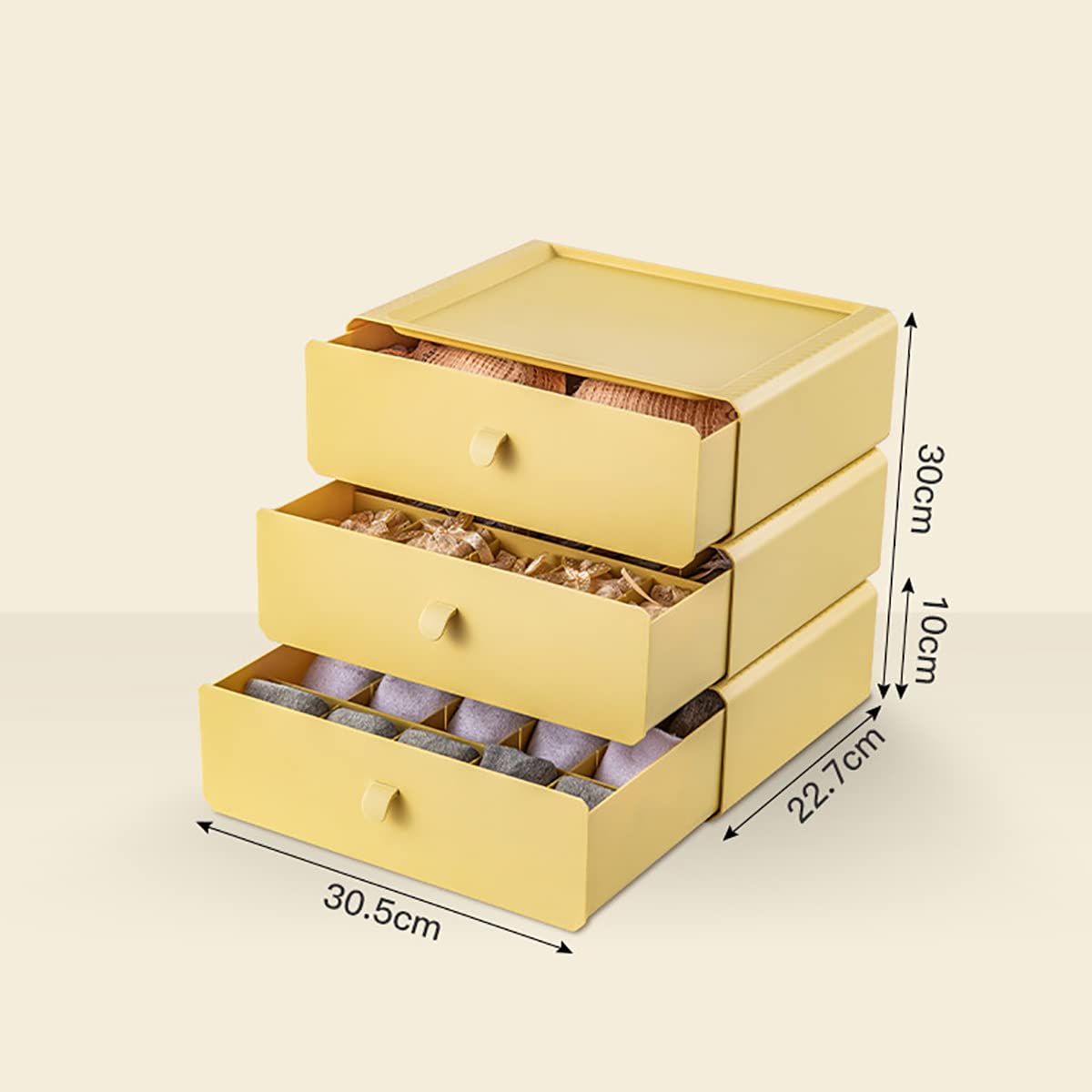 Amazon｜下着収納ケース 収納ボックス 引き出し ワードローブ