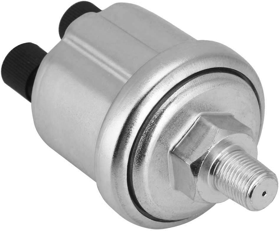 1/8 inch NPT Universal Oil Pressure Sensor Generator 0 to 10 Bars Replacement Engine Oil Pressure Switch