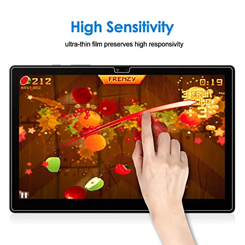 Image of JETech Screen Protector for Samsung Galaxy Tab A8 (10.5-Inch, 2021 Model, SM-X200 /X205 /X207), 9H Anti-Scratch Tempered Glass Film, HD Clear with Easy Installation Tool, 2-Pack