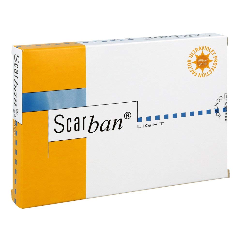 SCARBAN Light Silikonverband 5x7,5 cm 2 St