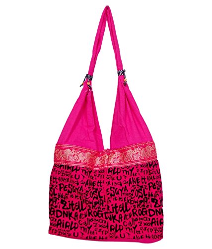 Buy Fashion Bizz Multicolour Canvas Cloth Jhola Handbag Online