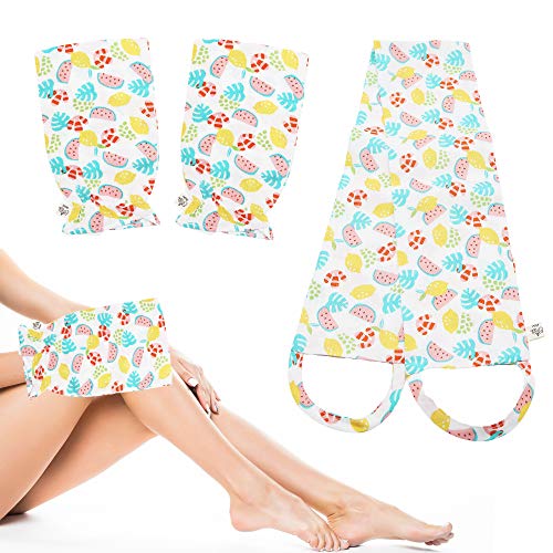 HTGT Silky Exfoliating Washcloth-Korean Italy Towel for Gentle Exfoliation-Soft Hand, Back, Body Exfoliator Scrub-for Removal of Dead Skin Cells,Dirt,Blackhead-100% Viscose Fabric (Watermelon)