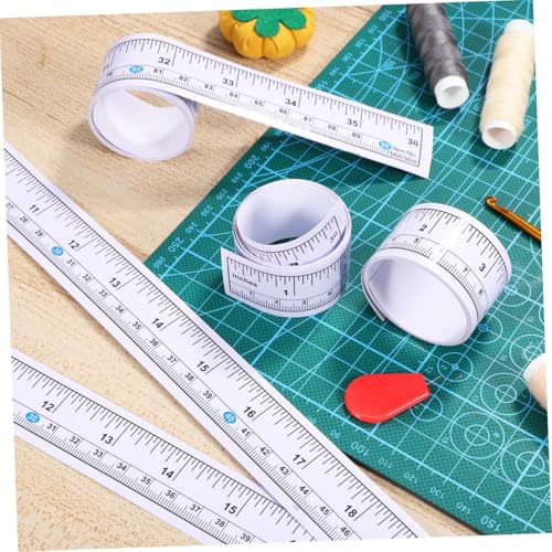 Cinta métrica adhesiva 6 pcs DOITOOL para costura miniatura 5