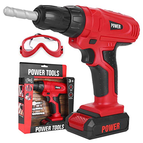 Toy Tool, Kids Construction Toy Drill for Toddlers Kids Tool Drill Set Boys