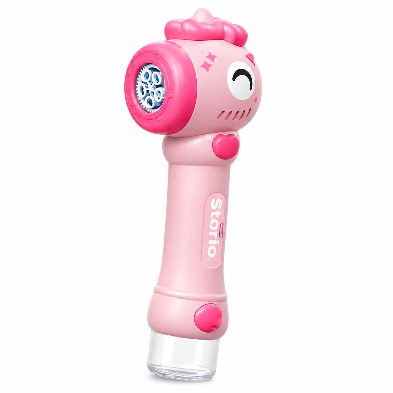 Storio Bubble Wand Machine for Kids 3+ Years - Unicorn | Automatic Bubble Maker Toy with LED Lights & 12 Bubble Holes | Outdoor Bubble Toy for Boys Girls | Birthday Return Gifts Party Favors for Kids-image-5