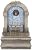 Manhasset Modern Outdoor Floor Water Fountain Stone Classic Blue Tile Mosaic 30 1/4" for Garden Patio Backyard Deck Home Lawn Porch House Exterior Balcony - John Timberland