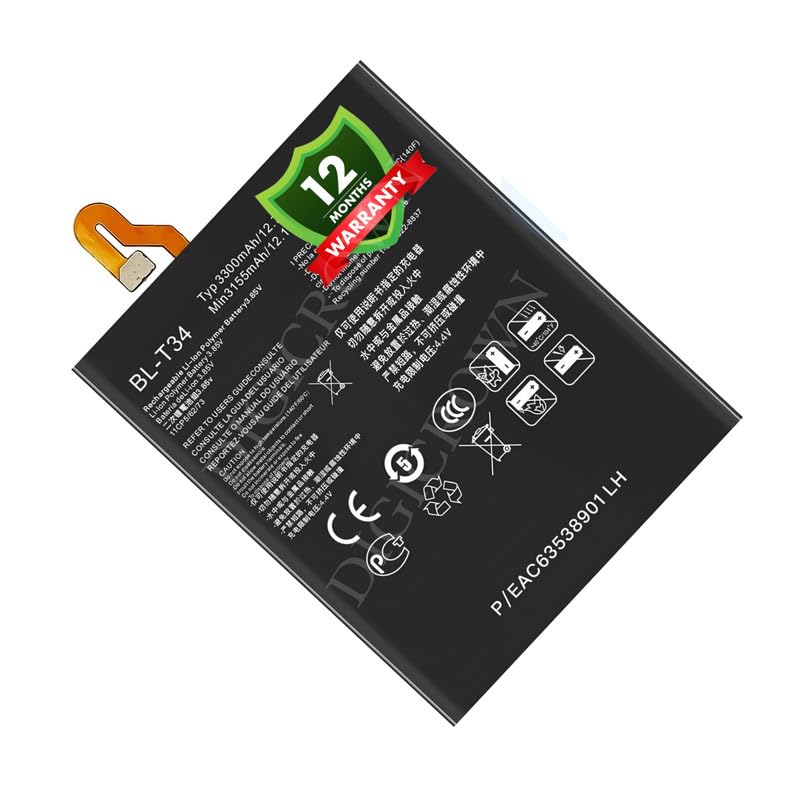 Image of Original BL-T34 Battery Compatible for LG V30 | LG V30+ - (3300mAh) - 1 Year Warranty