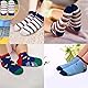 SUOSDEY Baby Antirutsch Socken mit Griffen - 12 Paar Jungen Kinder Mädchen Kleinkinder ABS Rutschfeste Socken Baumwolle StopperSocken, 3-5 Jahre