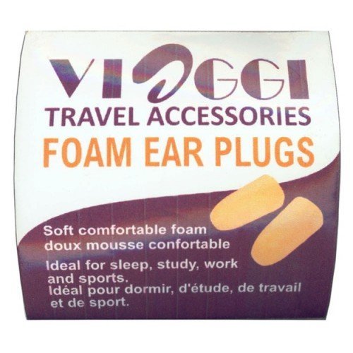 VIAGGI Orange Foam Ear Plugs Noise Reduction for Sleeping, Meditation, Study Adult and Child- 2 Sets (B00VYKWD14) Amazon Price History, Amazon Price Tracker