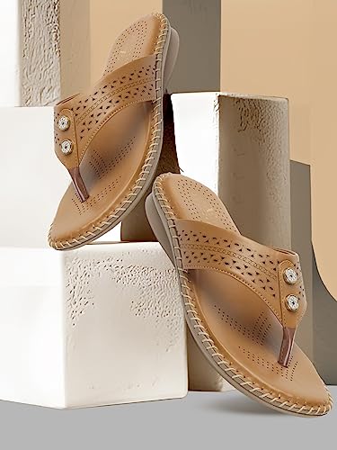 Image of XE Looks Doctor Ortho, Comfortable & Stylish Slippers For Women & Girls | Lightweight, Casual Design | Soft Cushion Footbed for Walking, Working, All Day | Good for Knee & Foot Pain