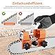 [Neues Upgrade]KettensäGe SchäRfgerä KettensäGenschäRfer Handkurbeln Kit Mit 6 SchäRfköPfen KettensäGen FüR 8–22 Zoll SäGekettenschäRfer-ZubehöR FüR Lumberjack, Gardener, Diy Craftsman