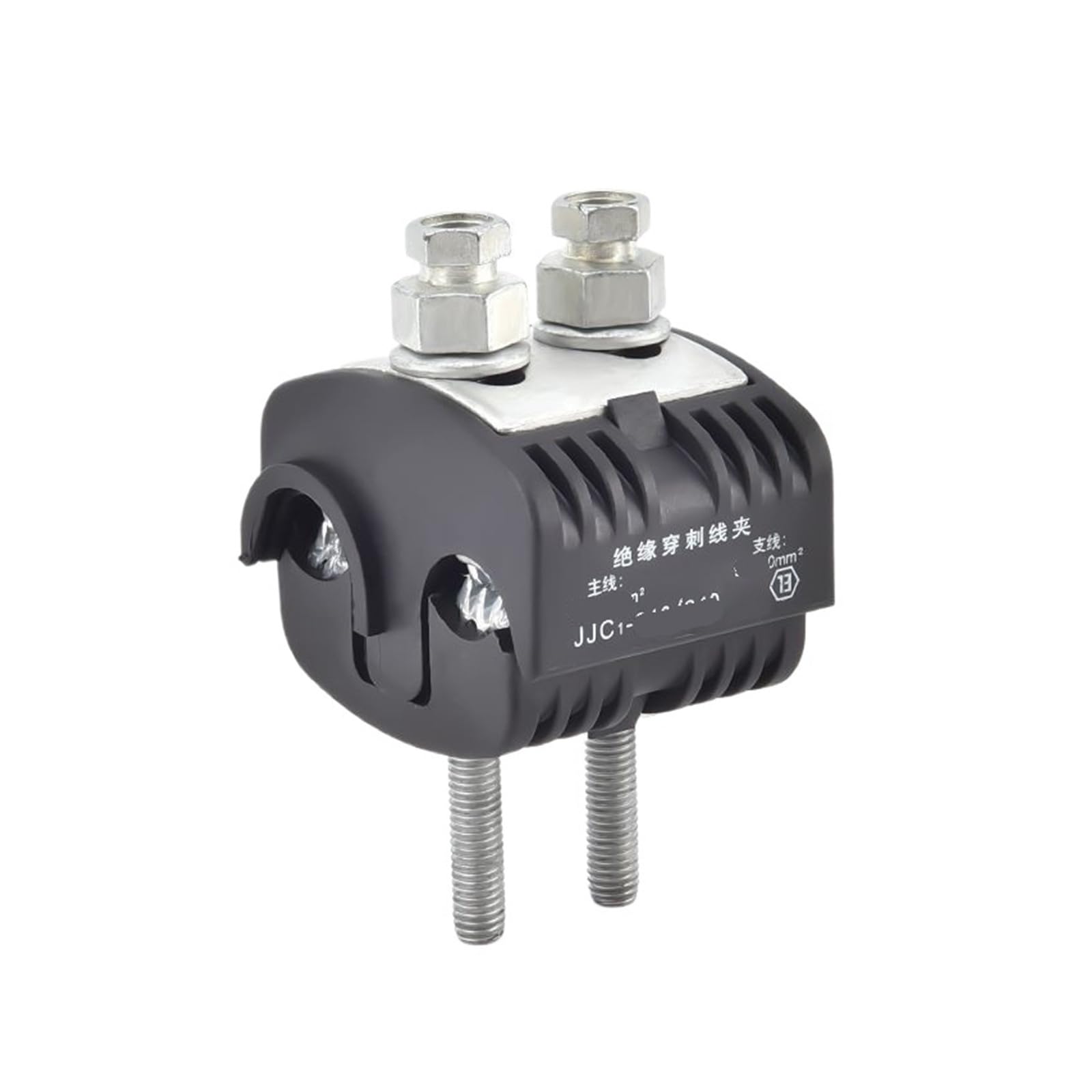 1 kV zacisk do drutu penetrującego izolacyjnego, bez zdejmowania izolacji, typ T, rozgałęźnik kablowy bez drutu, zacisk penetrujący rozgałęzienie (JJC-400/300)