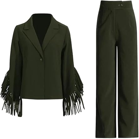Zadaos Solid Spliced Botton Two Piece Set For Women Notched Collar Long Sleeve Tops High Waist Pants Designer Set