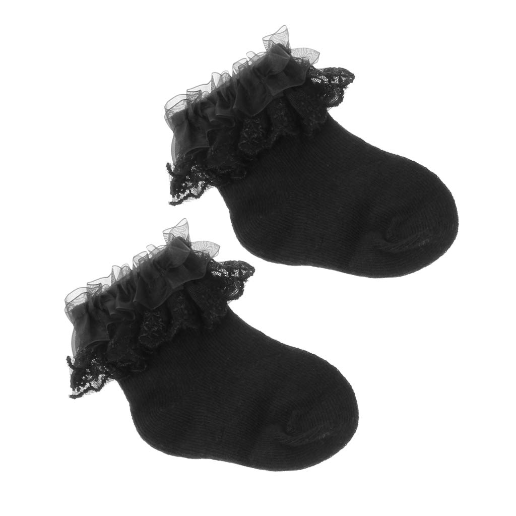 Jiay Newborn Baby Cotton Socks Lace Princess Combed Socks Girls