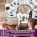 Naked Heart Tarot Deck by Jillian C. Wilde - Black Tarot Cards with Guide Book, Nature & Animal Tarot Deck for Beginners & All Level Tarot Cards Deck Readers