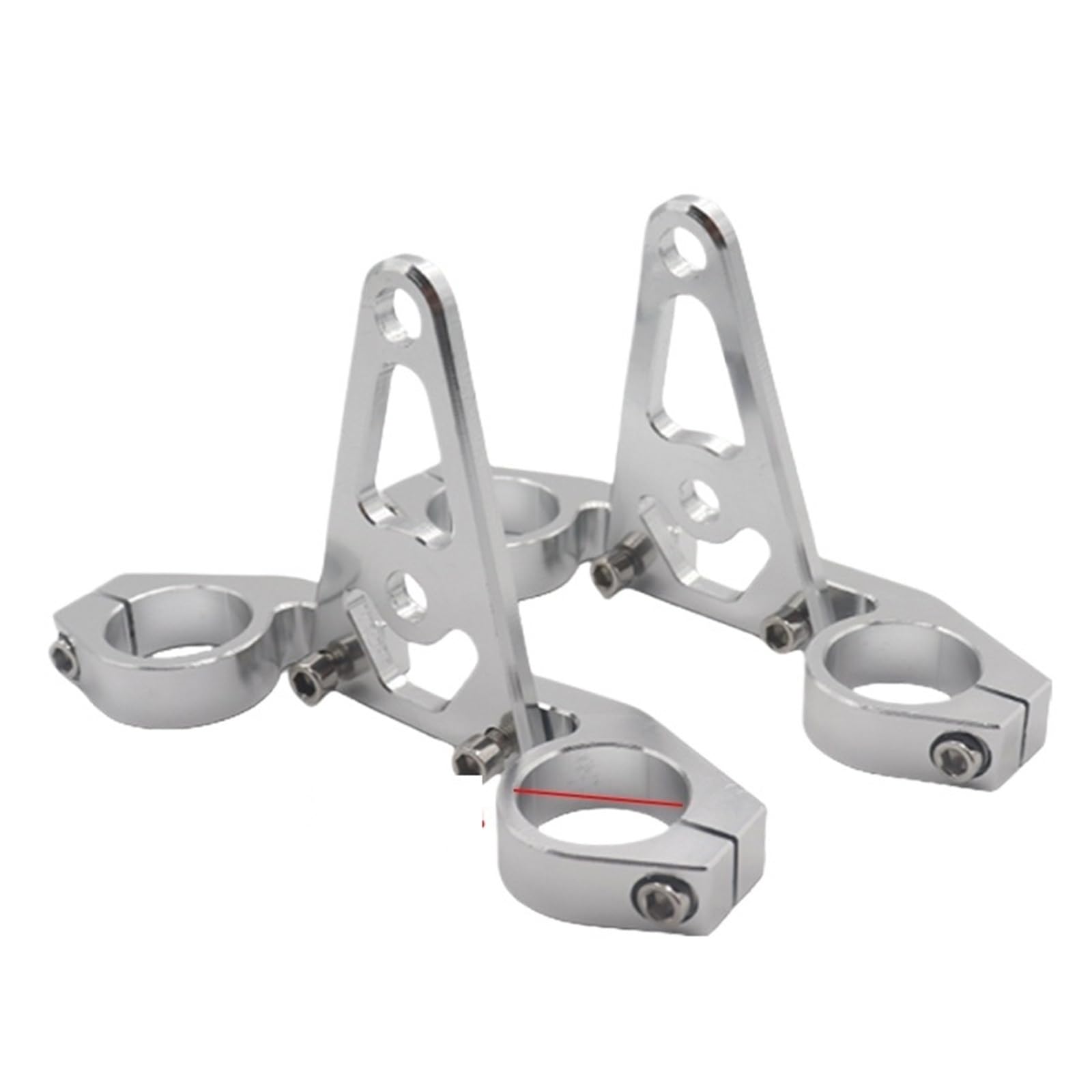 Headlight Repair Kit Bracket Fit for Z50 Z50A Z50J Bike Aluminium Motorcycle 27/30/45MM Headlight Mount Brackets Head Lamp Holder(3.0cm 1pair)