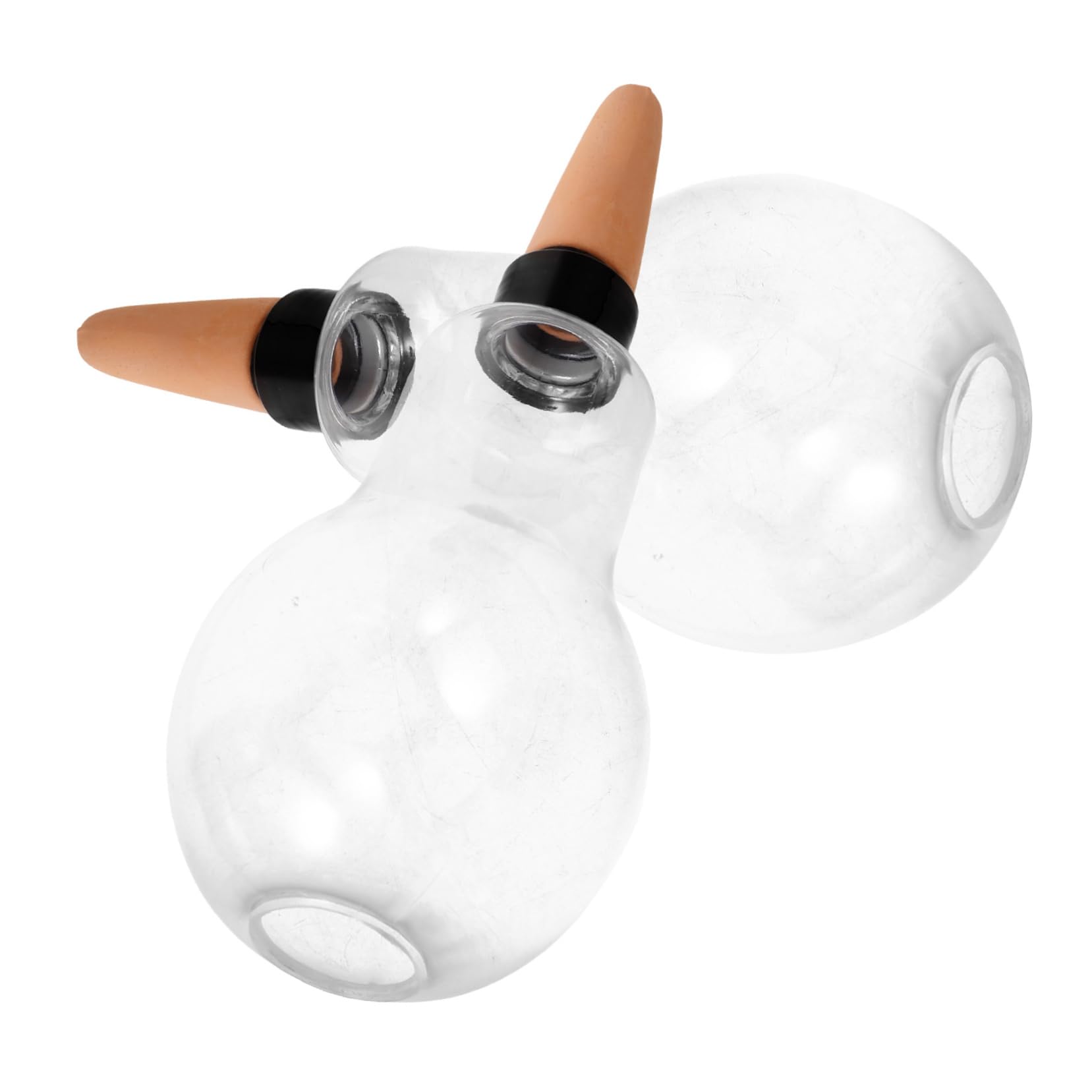 ibasenice 4 Ensembles Dispositif D'arrosage Automatique Globe Irrigation Insérer pour Buse Arrosage À Plantes D'intérieur Boule Végétale À Arrosage Automatique Pcv 2 Pièces * 4