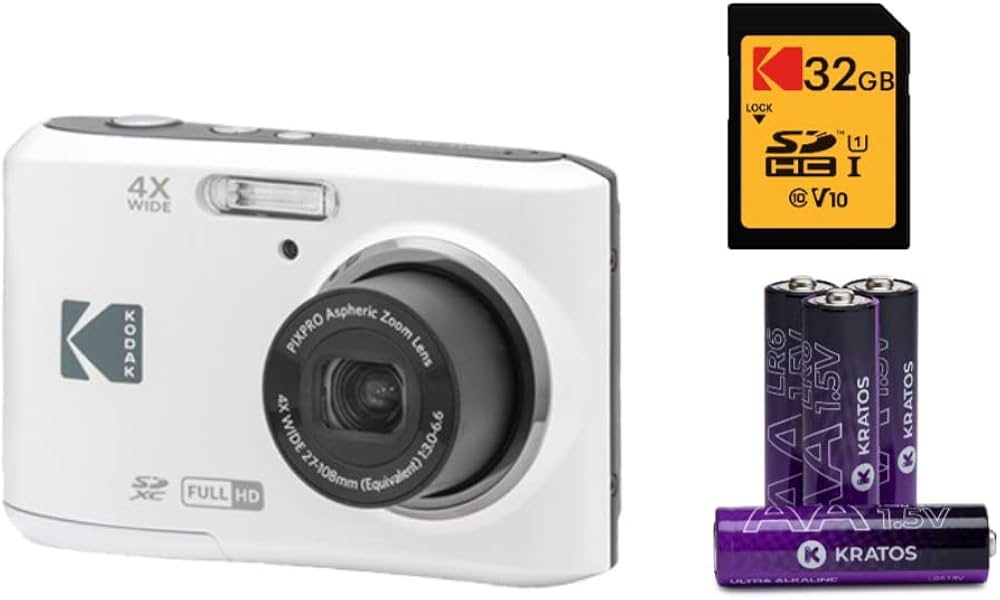 Amazon | KODAK PIXPROフレンドリー ズーム FZ45-WH 16MP デジタル