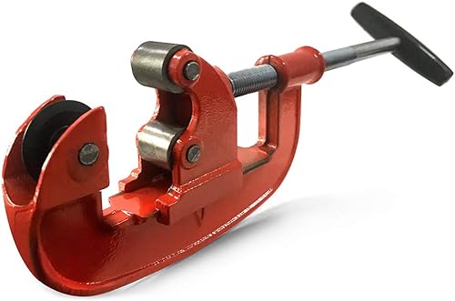 Miniatura 6 de QWORK Herramienta profesional para cortar tubos de 1-3 pulgadas, ideal para proyectos de plomería, automoción y construcción