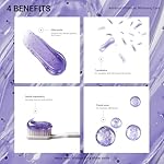 Toothpaste Set – 2-Pack Popping 7-Pro Extra Whitening Toothpaste Tubes with Probiotics + 1 Fresh Breath Tube, Fluoride-Free, Gentle and Effective Oral Care - Image 4