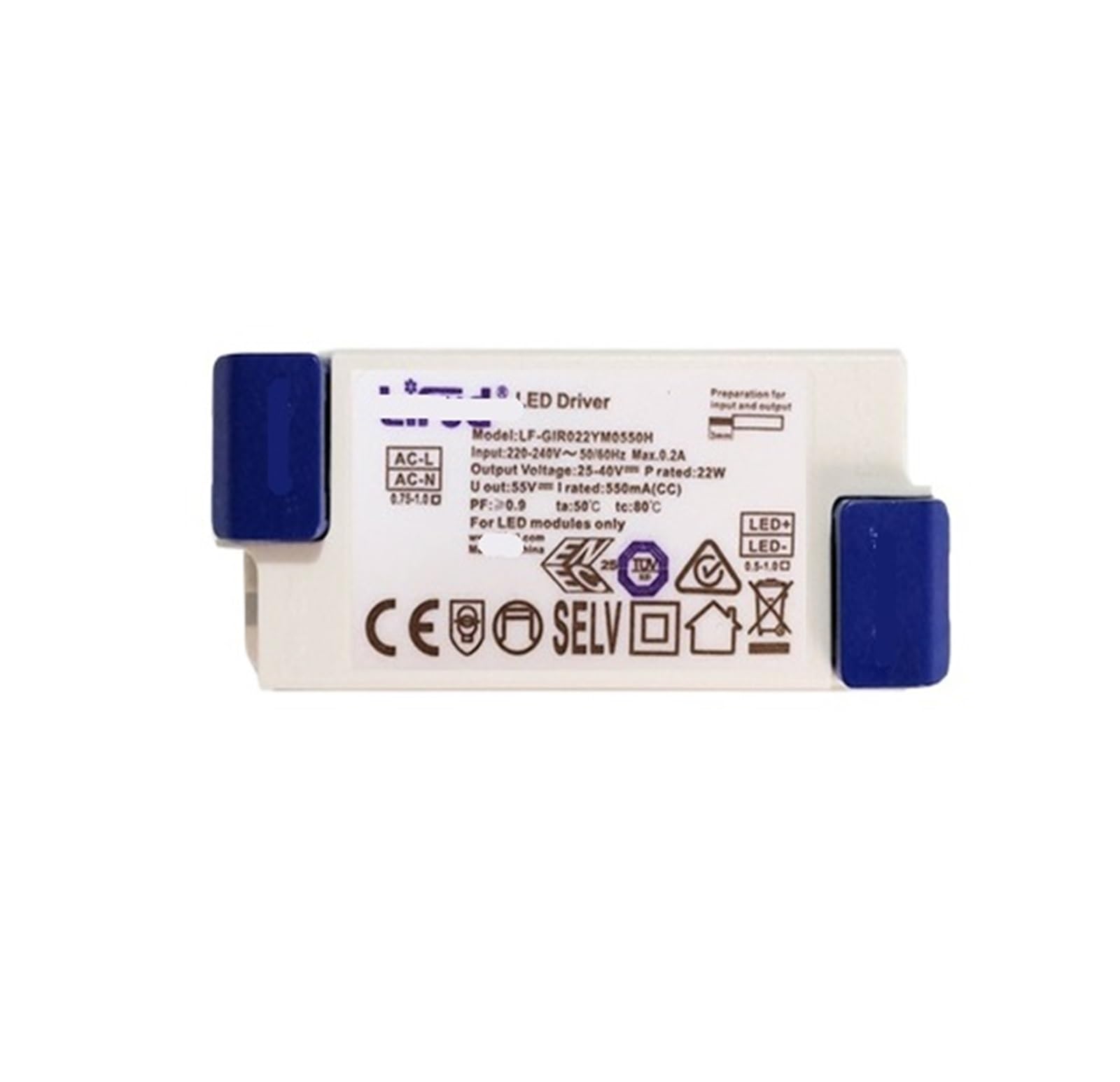 PWANUIGTE LED Driver Power Supply lamp Bead Spotlight Downlight Ballast YM-DC25-42V-1200MA-50.4W YM-DC25-42V-1300MA-54.6W YM-DC25-42V-1400MA-58.8W(YM-DC25-42V-550MA-22W)