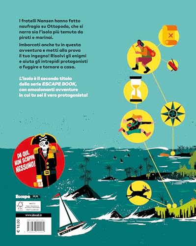 Fuga Dall'isola. Escape Book - 2