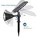 InnoGear 3rd Generation Motion Sensor Solar Lights Outdoor Spotlight Outside Landscape Garden Light LED Security Lighting Auto On/Off for Pathway Yard Walkway Patio Deck, Pack of 2