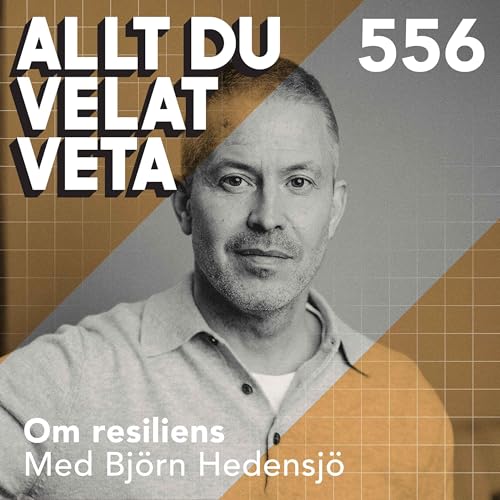 Page de couverture de 556 Om resiliens med Björn Hedensjö