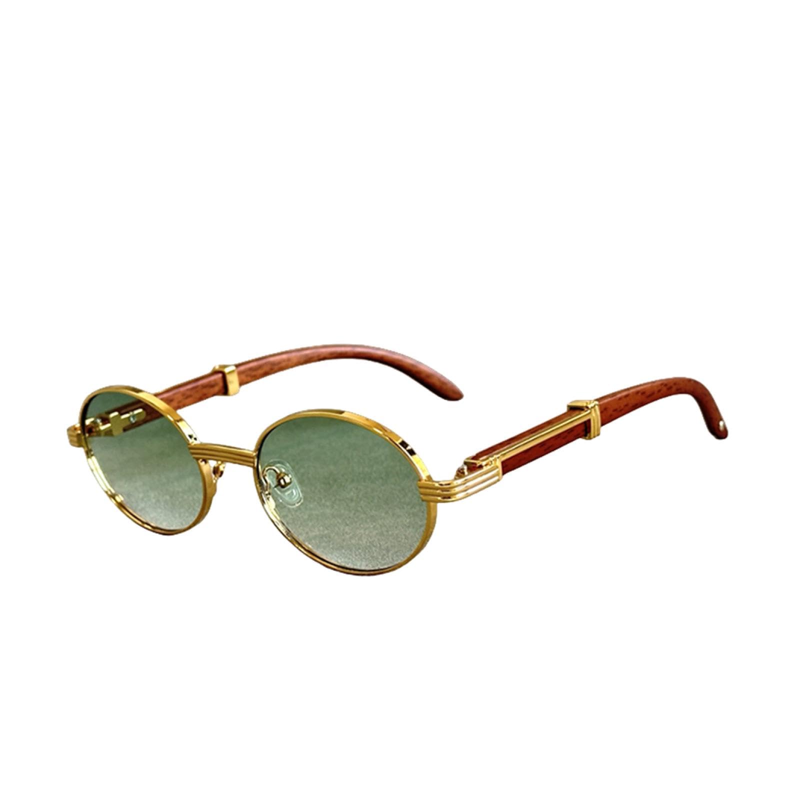 Gafas de sol ovaladas para mujer, gafas de sol para hombre, moda de lujo