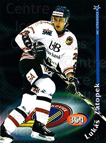 (CI) Lukas Zatopek Hockey Card 1998-99 Czech OFS (base) 354 Lukas Zatopek