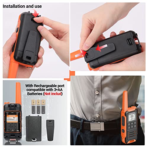 image for Walkie Talkies for Adults Long Range, Baofeng Walkie Talkie,F22 Waterp