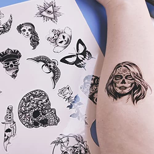 Snapklik.com : Printable Temporary Tattoo Paper 5 Sheets 85x11 Inch Transfer Tattoo Decal Paper ...