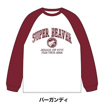 Amazon.co.jp: SUPER BEAVER カレッジラグランロンT